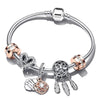 Bracelets à breloques en argent avec perles d&#39;amour creuses pour femmes, bijoux de salle, cadeau, 34 styles, offre spéciale, document 