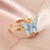 Butterfly Anxiety Ring