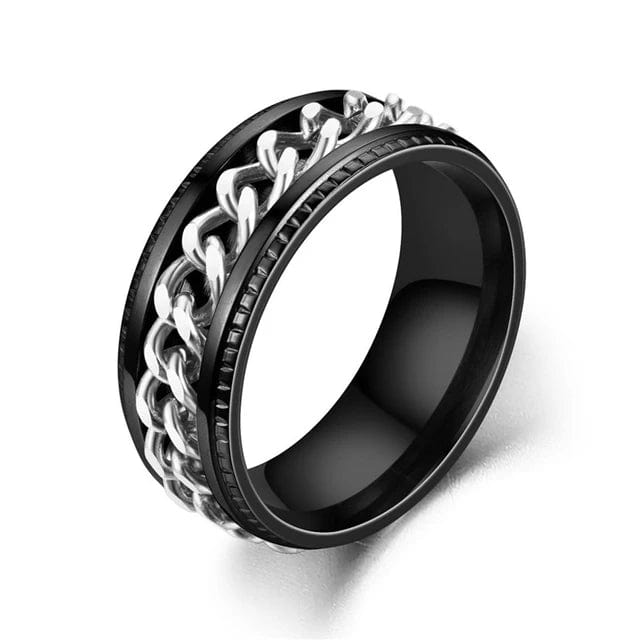 Chain Spinner Ring