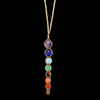 Chakra Necklace Gold