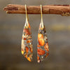 Gemstone Dangle Earrings