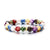 bracelet femme bijoux femme luxe bracelet luxe cadeau femme Bracelet en pierres de guérison des 7 Chakras Reiki, perles d'énergie volcanique, bijoux d'équilibre de Yoga faits à la main, DIY 
