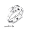 Just Breathe Gift Ring