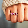 Pink Ring for Women and Girls