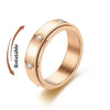 Spinner Wedding Rings