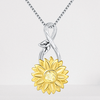 Sunflower Fidget Necklace