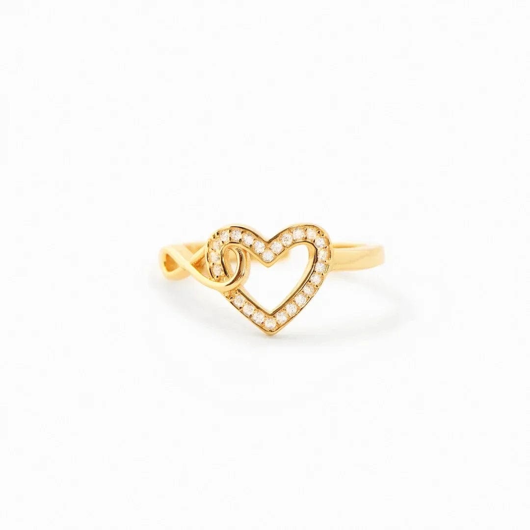 To My Daughter - Heart Ring