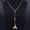 Yoga Chakra Necklace