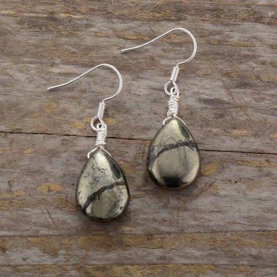 Gemstone Dangling Earrings