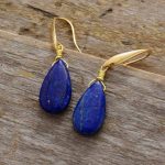 Lapis Lazuli Drop Earrings