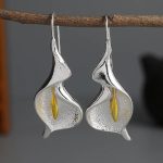 Natural Stone Dangle Earrings