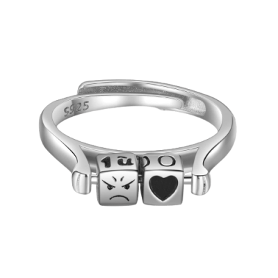 ORIE™ - Bague Anxiété, Anti-Stress Argent S925 | Mood