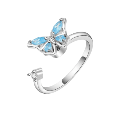 ORIE - Bague Anxiété, Anti-Stress Argent S925 | Morpho