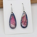 Teardrop Natural Stone Earrings