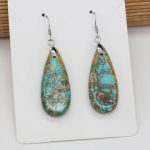 Teardrop Natural Stone Earrings