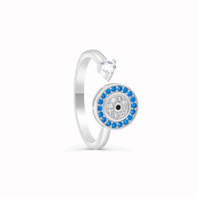 To My Daughter - Evil Eye Fidget Ring